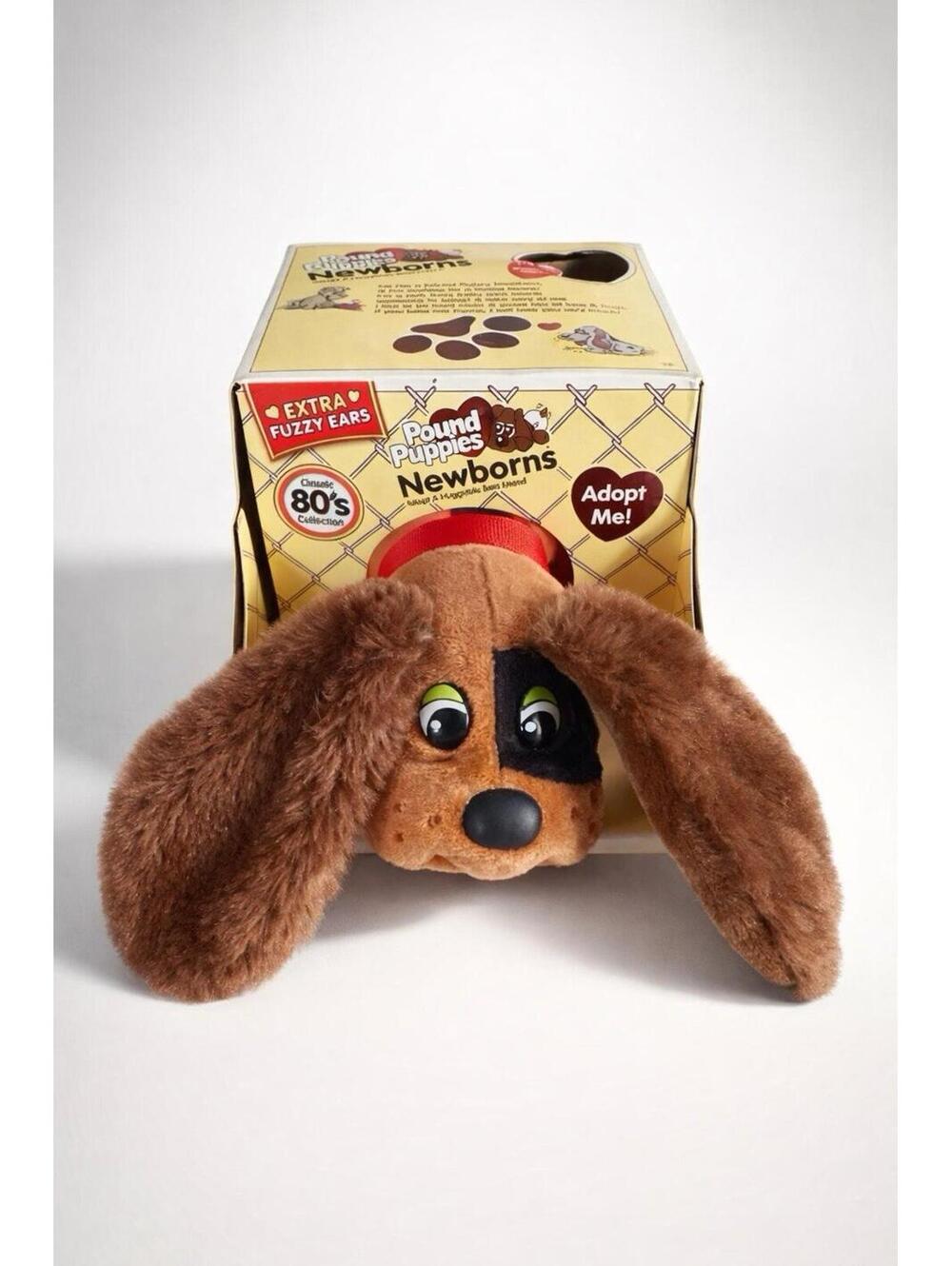 Pound Puppies Newborns Plush From 80s Collection Vintage-Like